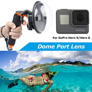 Dome Port Underwater Diving Camera Lens Cover for GoPro Hero 5 6 Black Camera