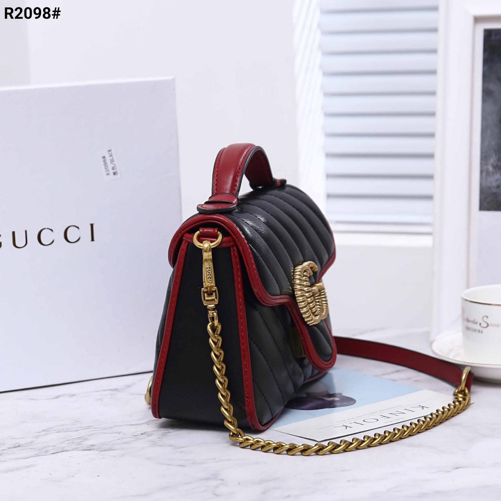 Túi Xách Da Gucci Gg Marmont R2098 Cao Cấp