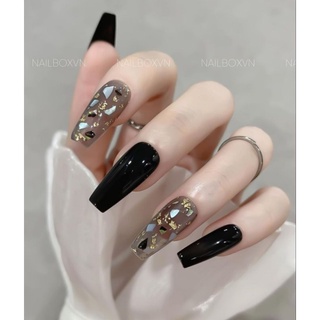 Sơn Gel Đen - Trắng B281