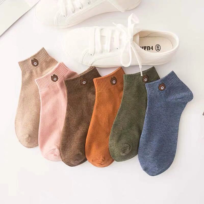 Set 10 đôi tất gấu siêu xinh