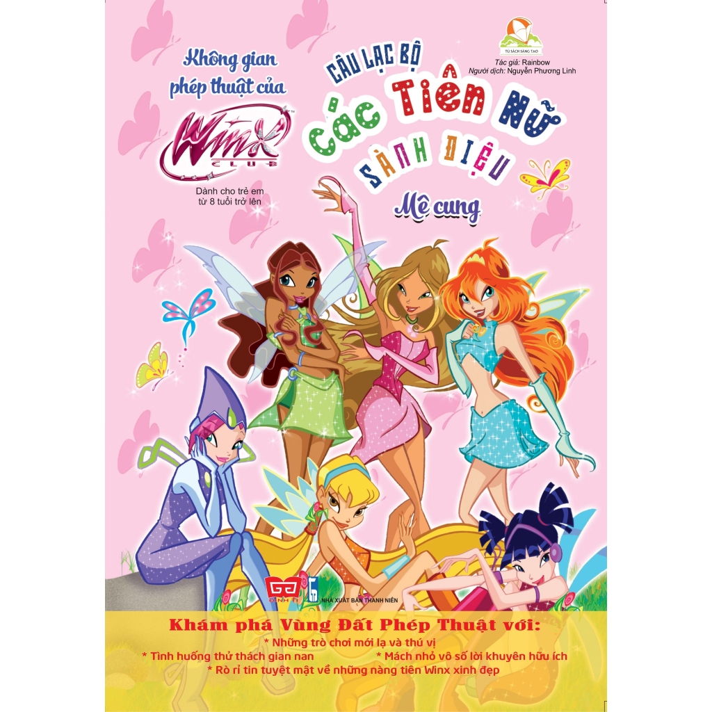 Sách - Winx Club - Câu Lạc Bộ Các Tiên Nữ Sành Điệu - Không Gian Phép Thuật Của Winx - Mê Cung