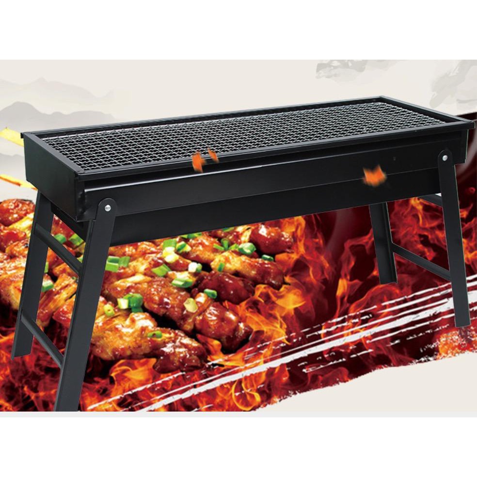 Lò nướng than xếp gọn du lịch dã ngoại BBQ US GRILL 60cm - AsiaMart