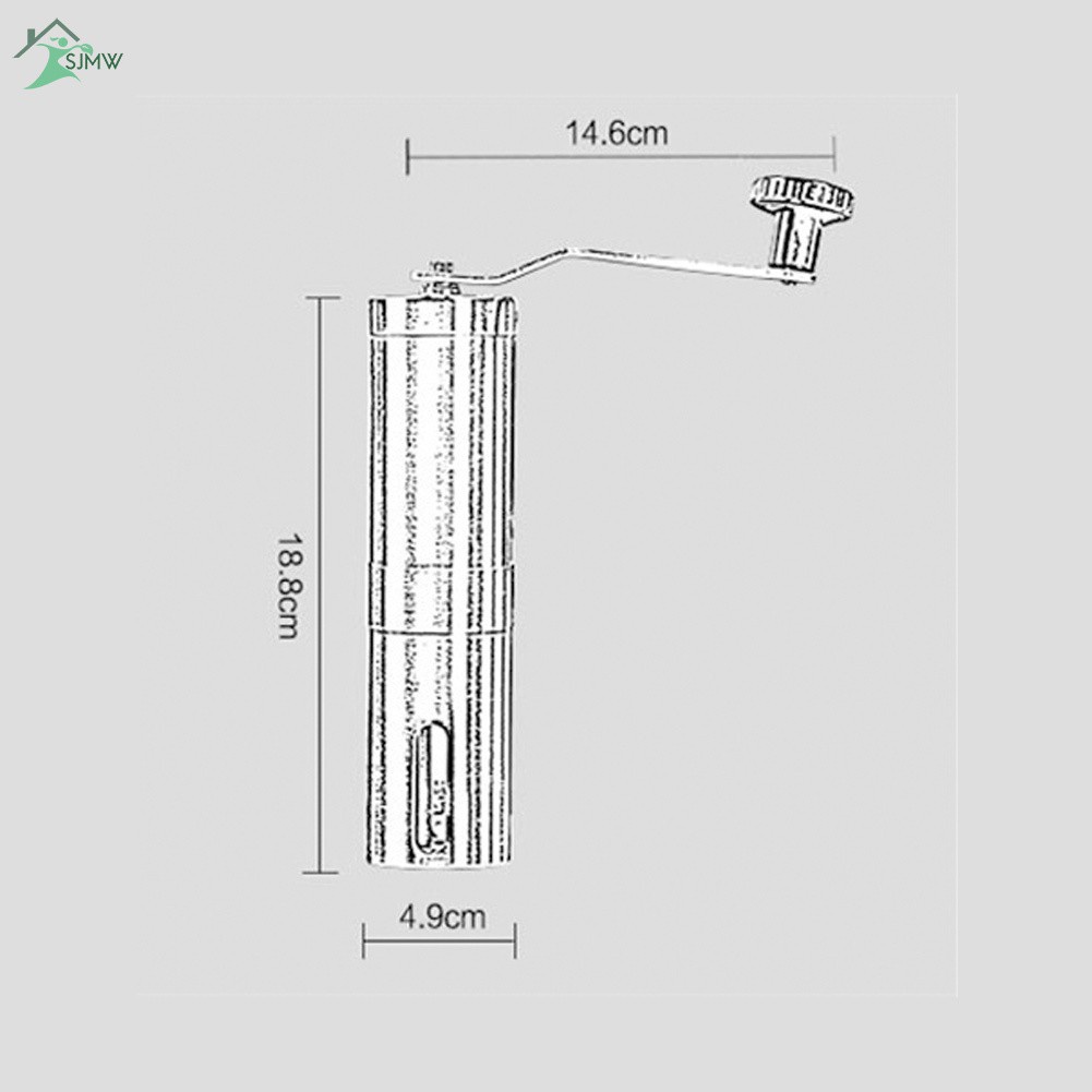 Máy Xay Cà Phê Cầm Tay Bằng Thép Không Gỉ