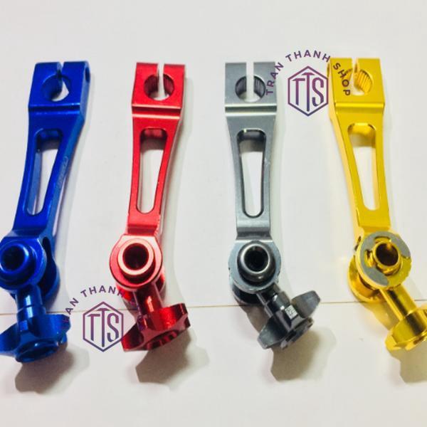 Càng thắng xe máy, càng thắng nhôm CNC ( XÁM TITAN )