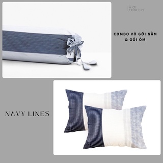 Combo 2 vỏ gối nằm hoạ tiết cotton hàn quốc - à ơi concept