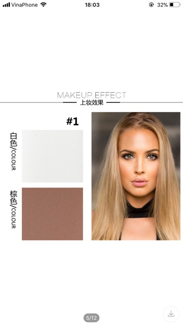 Phấn tạo khối Highlight Lameila Shading Power hàng nội địa Trung | BigBuy360 - bigbuy360.vn