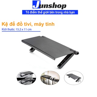 Kệ để đồ trên màn hình tivi, máy tính - Giá gác đựng đồ treo sau màn hình thông minh