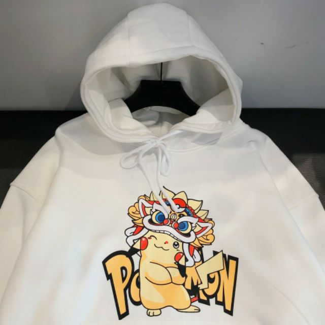 Hoodie Hoạt Hình Unisex 3 màu Trắng/Đen/Vàng | BigBuy360 - bigbuy360.vn