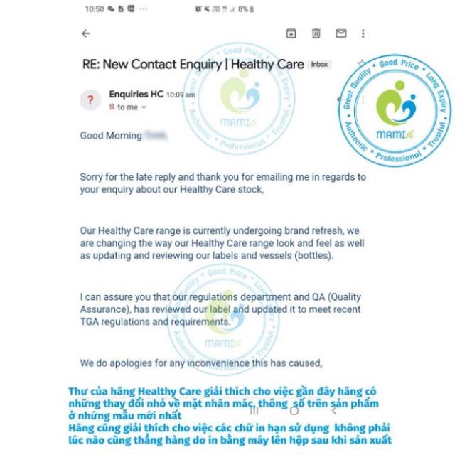 Tinh chất hoa anh thảo, mầm đậu nành  cân bằng nội tiết tố nữ, đẹp da tóc Blackmores / Healthy care, Úc