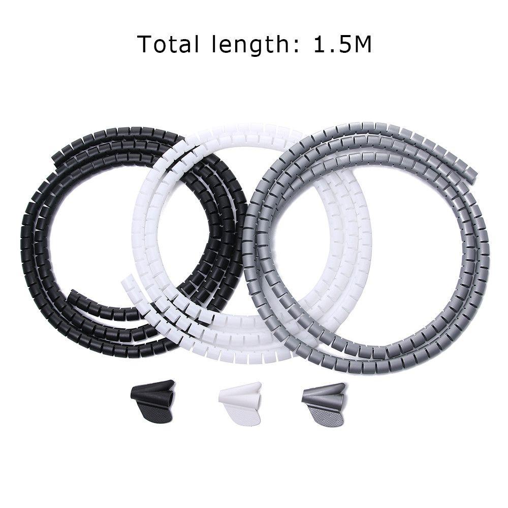 GOGOUP Giá Đỡ Dây Cáp Gọn Gàng 8 / 10 / 16 / 22 / 28mm Dài 1.5m Tiện Dụng