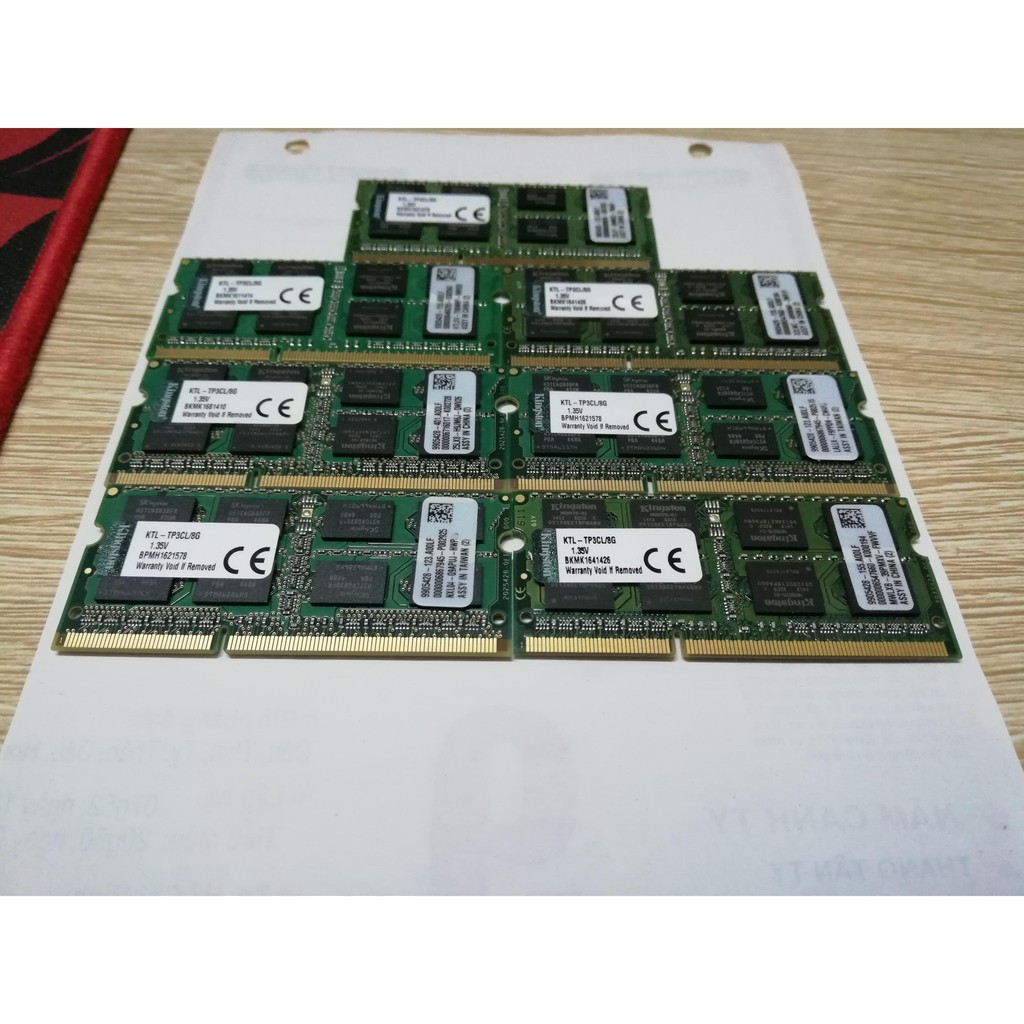{Bảo hành 12 tháng 1 đổi 1} - Ram laptop 8GB PC3L buss 1600, Ram laptop 8GB DDR3L bus 1600 | WebRaoVat - webraovat.net.vn