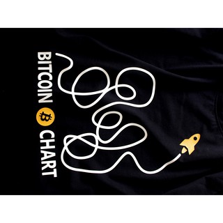 Áo thun Chart Bitcoin Moon (cointshirt), Binance, Bitcoin