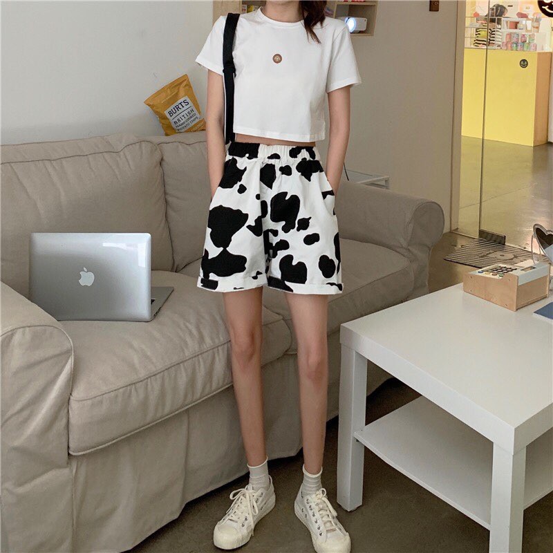 Quần short bò sữa sẵn kho - Quần đùi sooc nữ (Sỉ từ 5sp bất kì)