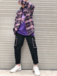 Flannel Xanh Đỏ