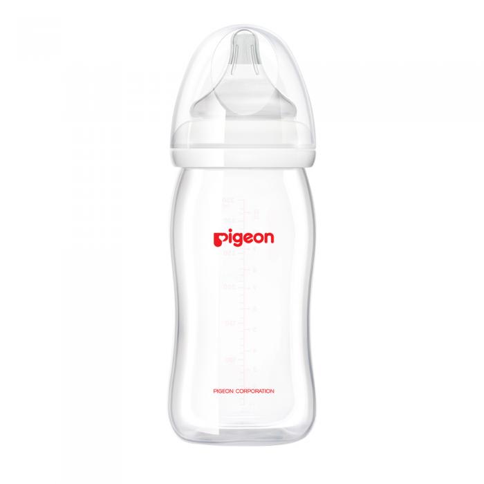 Bình sữa PP Plus Pigeon 160ml/240ml/330ml chính hãng