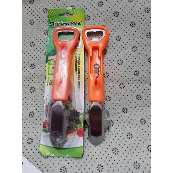 dụng cụ bật nút chai 3 in 1