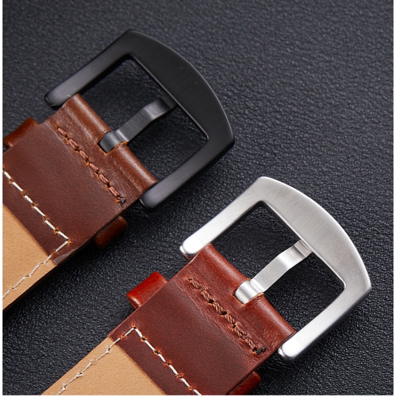 Mới Khóa Dây Đồng Hồ Đeo Tay Bằng Thép Không Gỉ 14Mm 16mm 18mm 20mm 22mm 316L