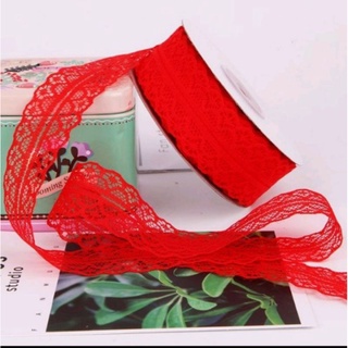 Cuộn 5m ruy băng ren 3cm