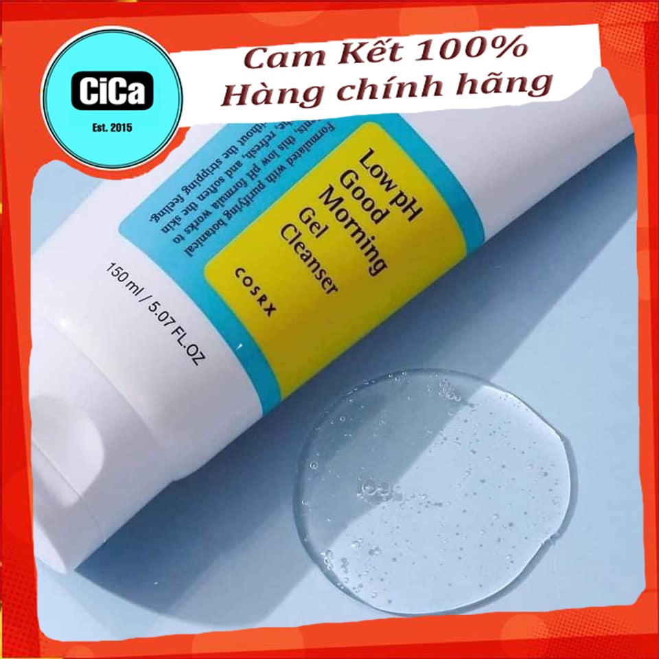 Sữa Rửa Mặt Cosrx Good Morning Gel Cleanser Dạng Gel -150ml SRM Cosrx