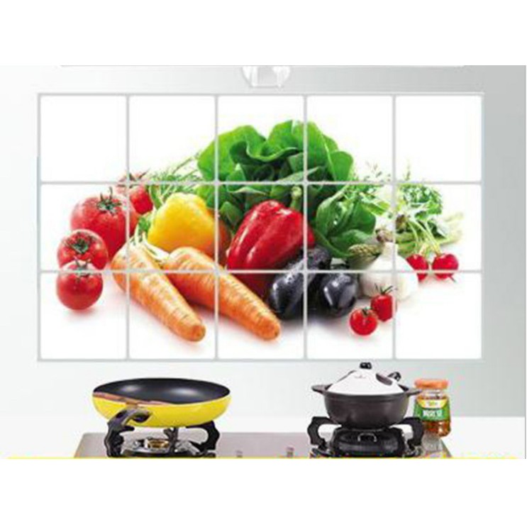 Giấy Dán Bếp Cách Nhiệt 45x 75cm | BigBuy360 - bigbuy360.vn