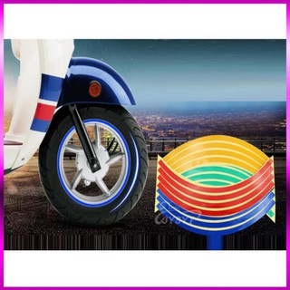 Bộ decal dán phản quang vành xe 206635