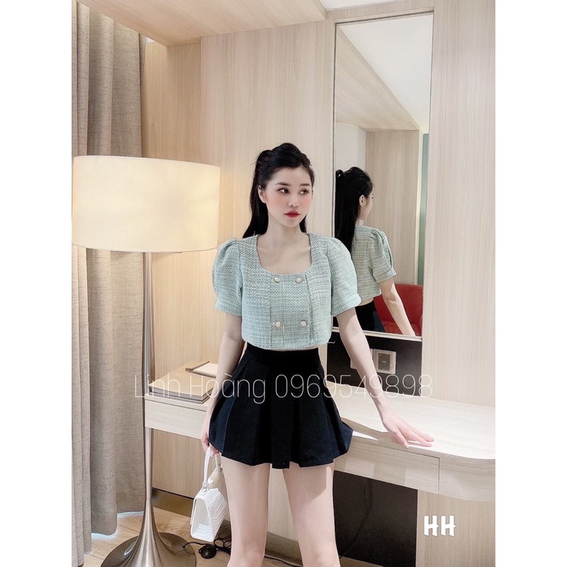 CHÂN VÁY TENIS XẾP LY