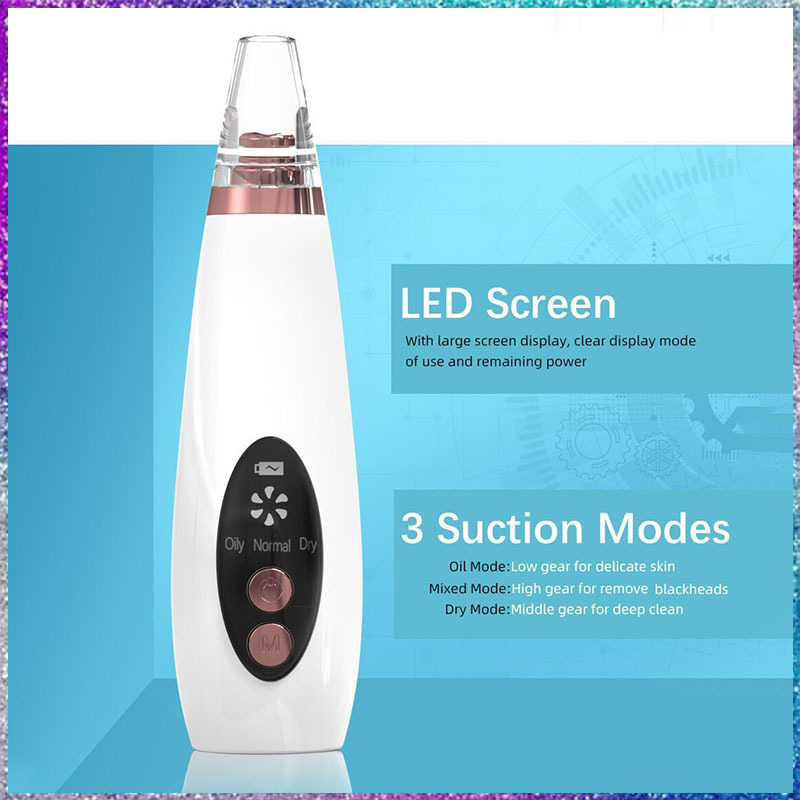 (Sản Phẩm Mới) 6 Đầu Hút Máy hút mụn BLACK HEAD - Làm sạch mụn cám và đầu đen | BigBuy360 - bigbuy360.vn