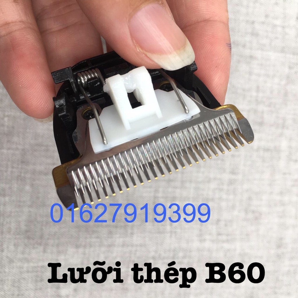 ✅Freeship✅ Lưỡi tông đơ - Bộ lưỡi thay tông đơ sứ chân thấp B60