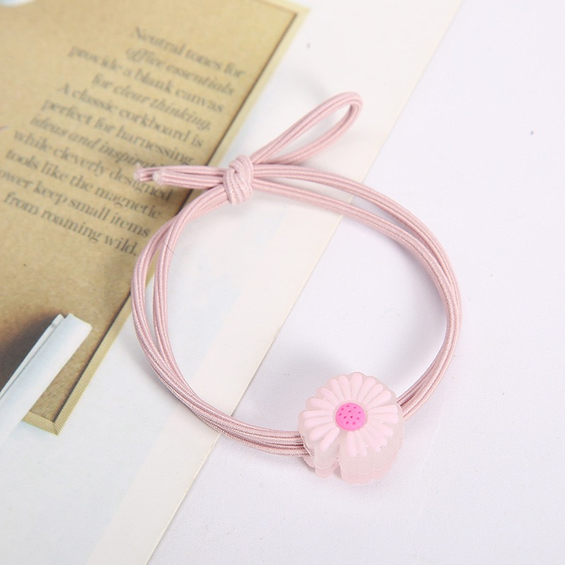 Dây Buộc Tóc Hoa Cúc Dạ Quang - Chun cột tóc độc đáo cá tính Molangshop