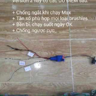 Điều tốc Brushless Motor 12v ~ 24v Version 2