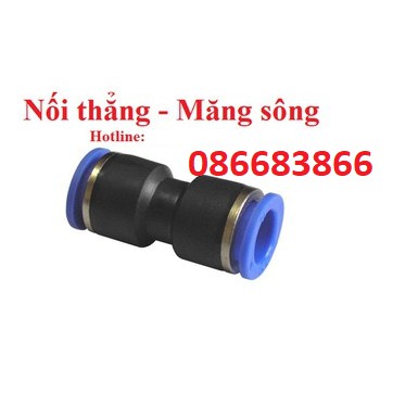 |HÀNG XỊN| Đầu nối thẳng, măng sông PU khí nén, phun sương, chịu được áp suất cao, đầy đủ kích cỡ giá sỉ