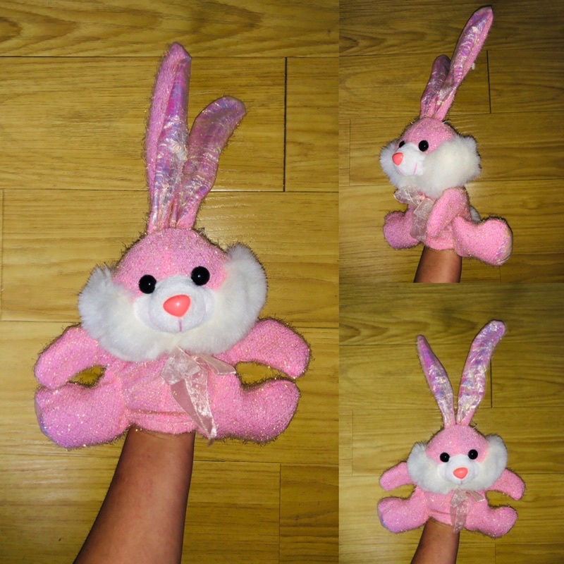 RT1 Rối bàn tay hình con thỏ ( hamyshop2hand )