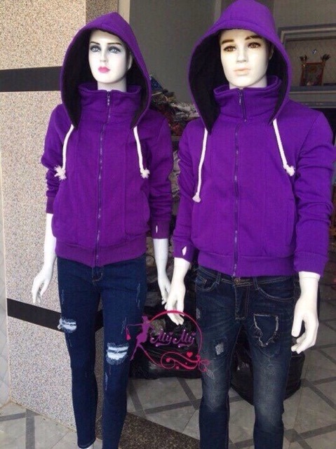 ÁO KHOÁC NỈ NGOẠI NÓN RỘNG CÓ CỔ CHỐNG NẮNG/HÌNH THẬT | BigBuy360 - bigbuy360.vn