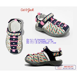 Giày Sandal Rọ bé Gái Cat & Jack (Hàng US)