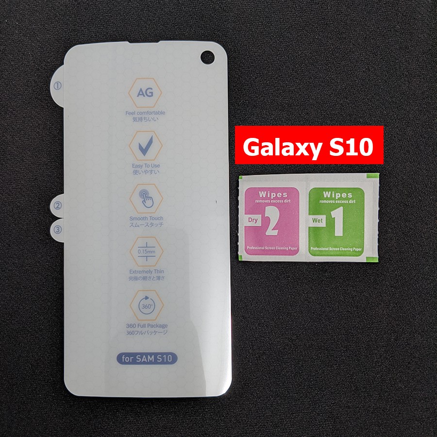 Miếng dán PPF AG nhám Galaxy S10 S10 Plus