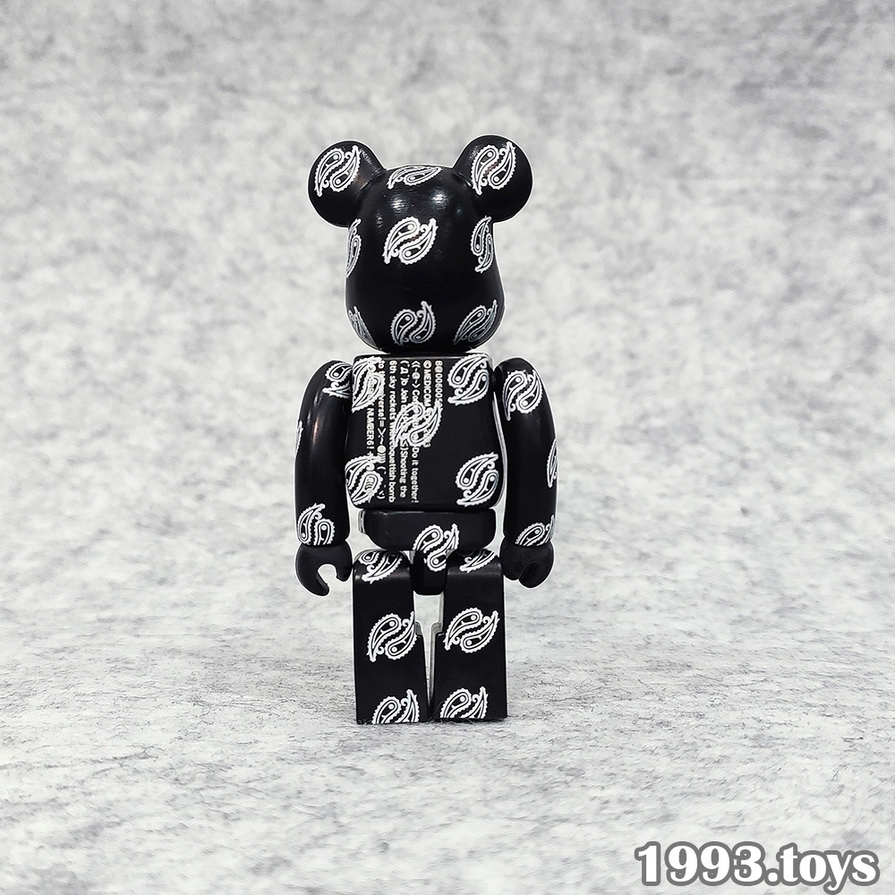 Mô hình gấu bụng phệ Beabrick 100% Series 6 - Pattern Paisley