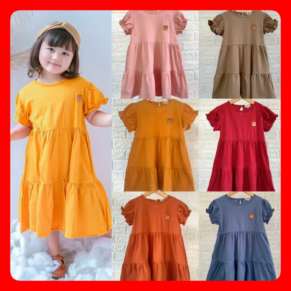Mima Đầm Trẻ Em/Đầm Tạm Thời Thời Trang Mới Nhất Cho Bé Gái
