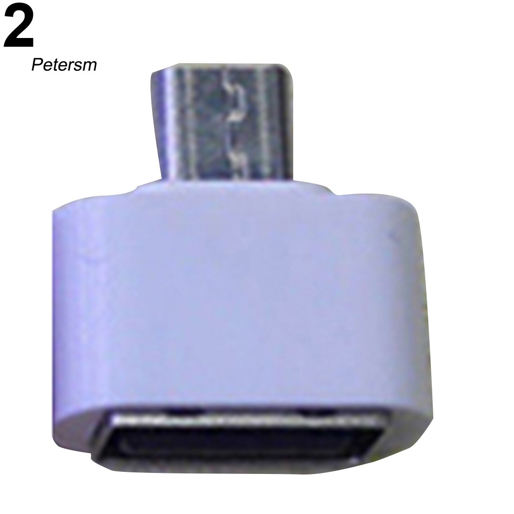 Bộ 2 Đầu Chuyển Đổi Micro USB Sang USB 2.0 Cho Máy Tính Bảng Android Điện Thoại