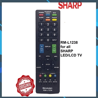 Remote điều khiển tivi sharp rm-l1238 cho tất cả dòng tivi sharp