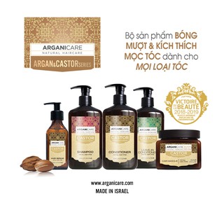 DẦU HẤP DƯỠNG TÓC ARGANICARE CASTOR 500ML