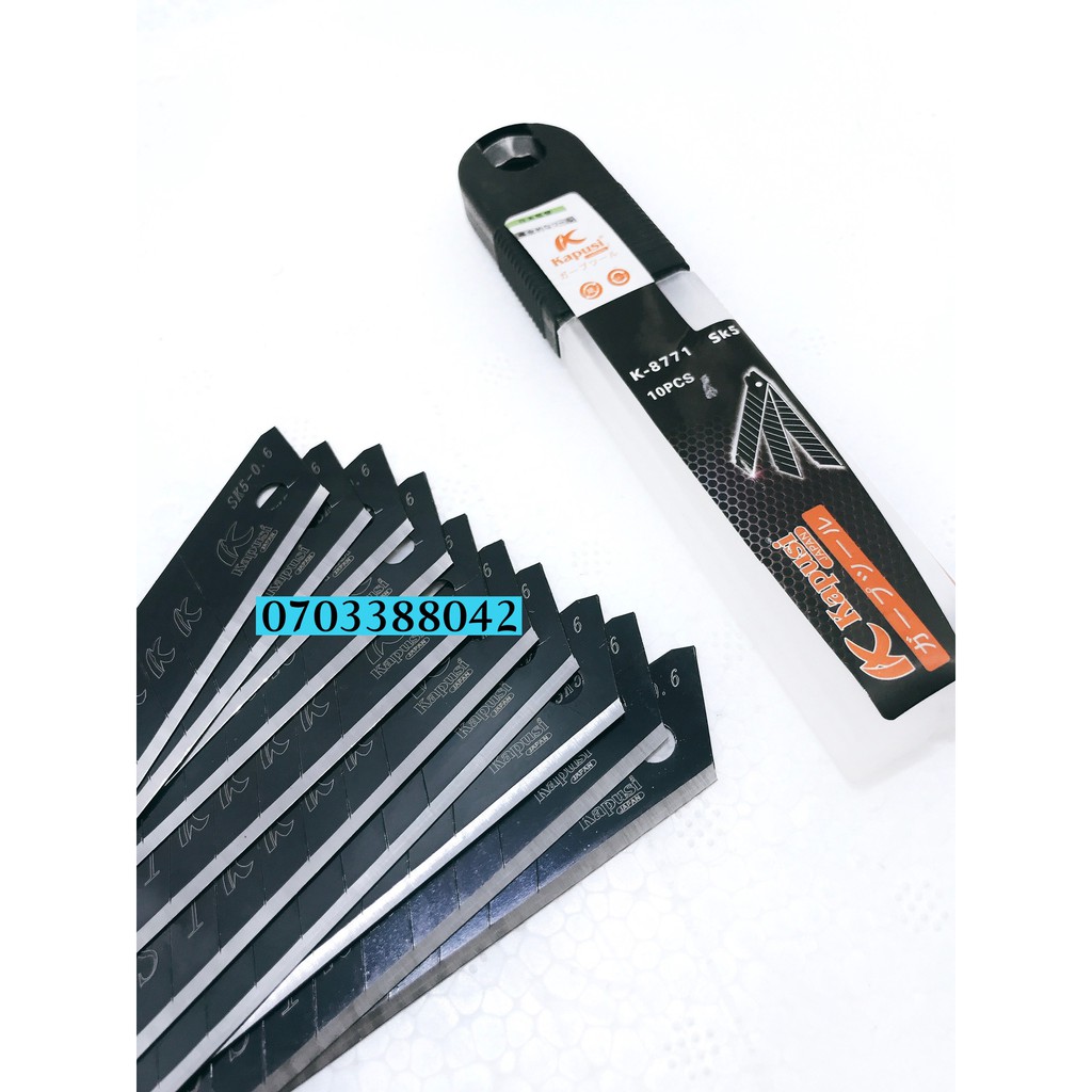 Hộp Dao Rọc Giấy 10 Lưỡi