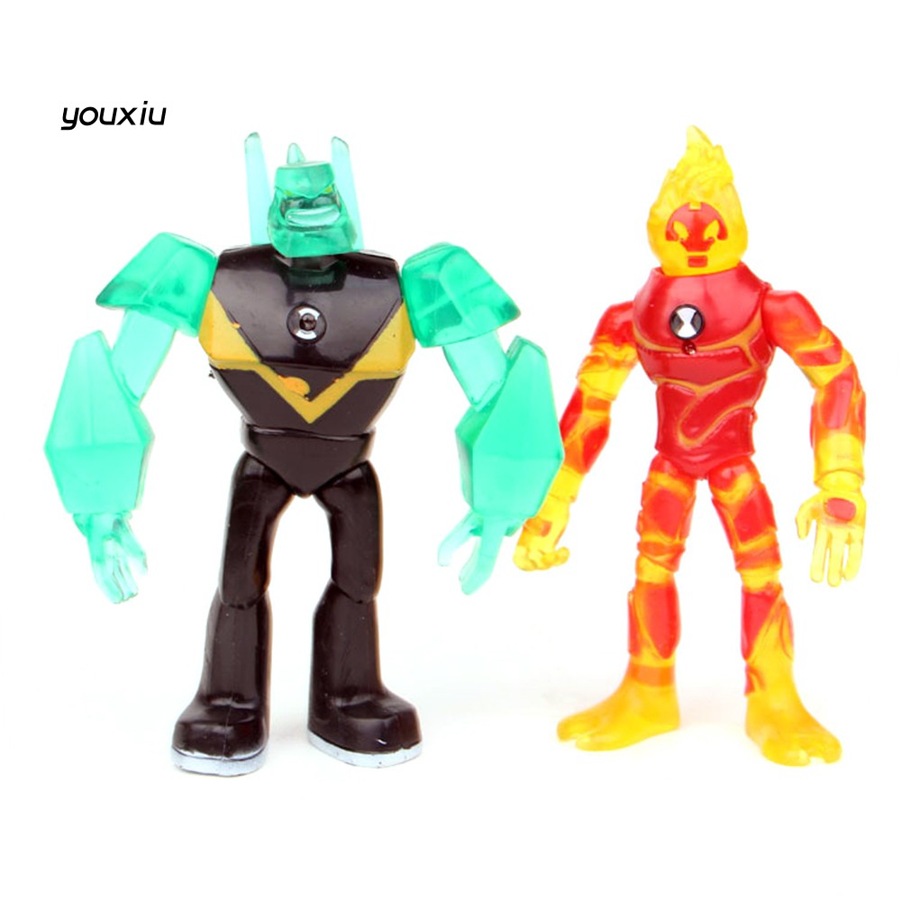 Bộ 9 Mô Hình Các Nhân Vật Trong Ben 10