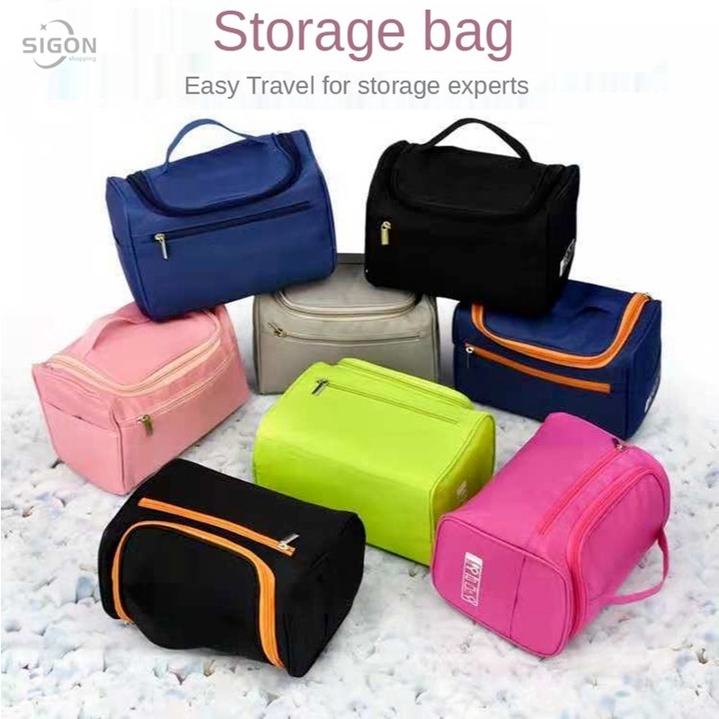 Túi đựng mỹ phẩm du lịch cỡ lớn chống thấm nước tiện dụng dành cho nam và nữ