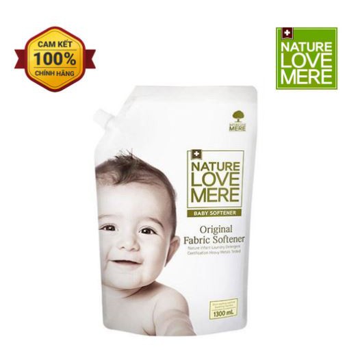 Nước xả Nature Love Mere hương Orginal chai 1.8L/ túi 1.3L