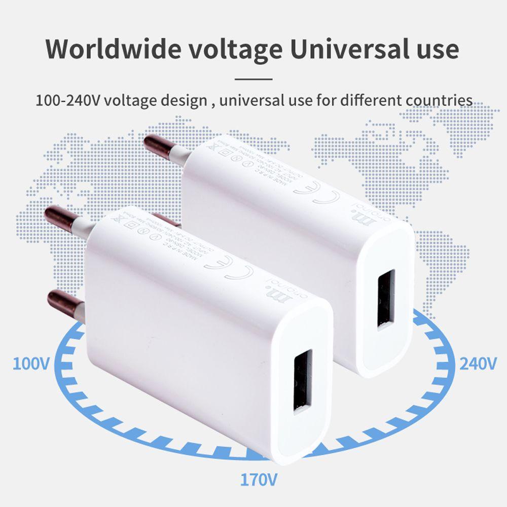 Củ Sạc Điện Thoại Mini Phích Cắm EU Tiện Dụng
