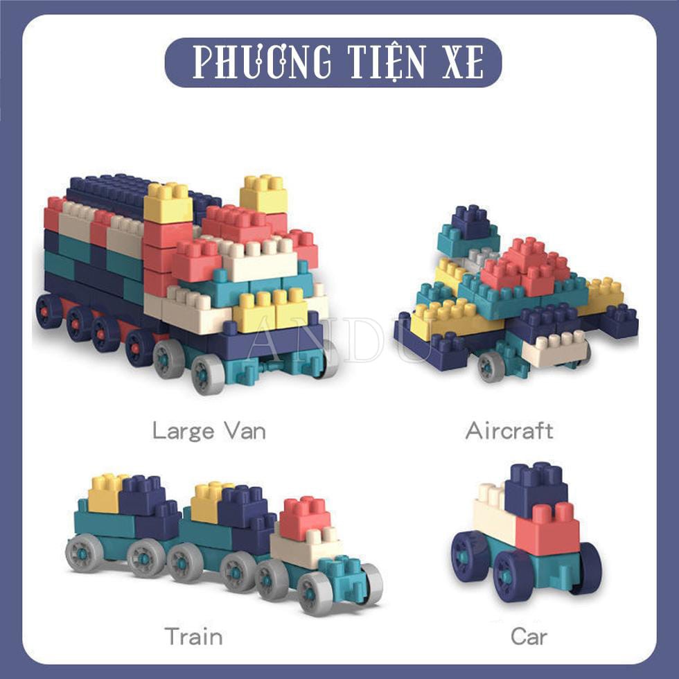Bộ Xếp Hình Lego, Đồ Chơi Cho Bé 520 Chi Tiết Siêu Trí Tuệ Vòng Quay Khổng Lồ Cho Bé