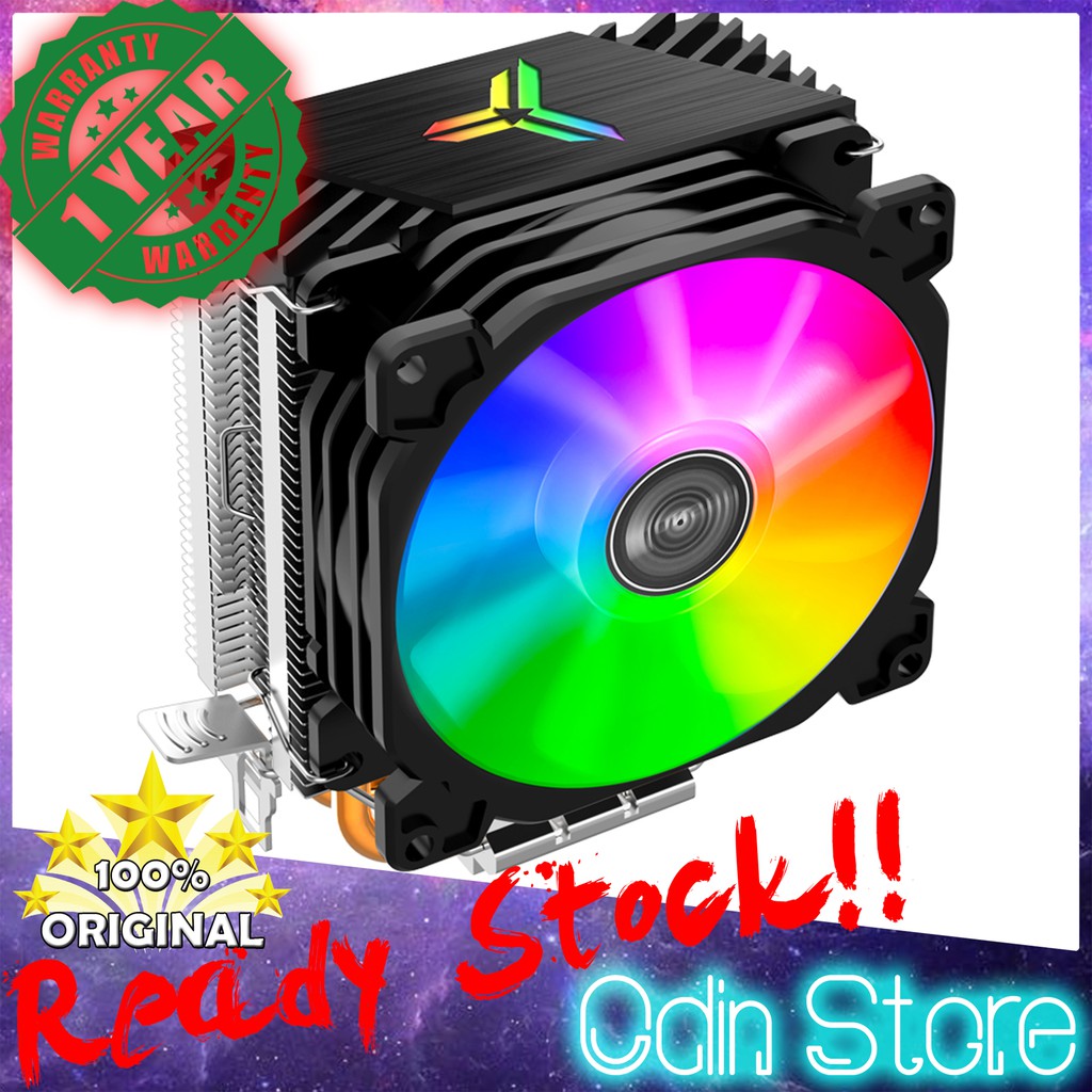 Bộ 2 Quạt Tản Nhiệt Màu Rgb Tự Động Jonsbo Cr-1200 9cm Cho Cpu Máy Tính Intel Amd