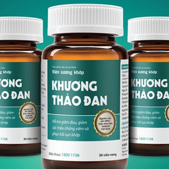 VIÊN XƯƠNG KHỚP KHƯƠNG THẢO ĐAN – HỖ TRỢ GIẢM ĐAU XƯƠNG KHỚP, PHỤC HỒI SỤN KHỚP (30 VIÊN)