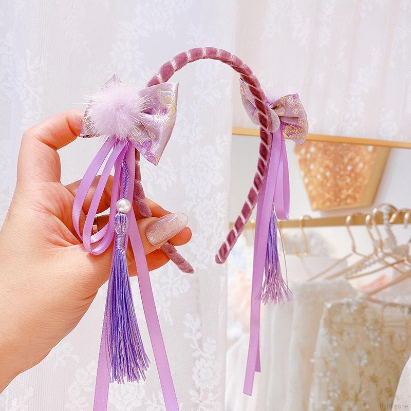 Băng Đô Nơ Bướm Dễ Thương Cho Bé Gái