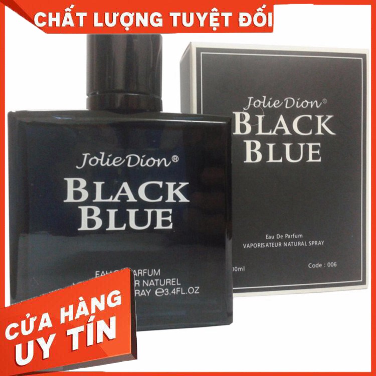 HÀNG CAO CẤP Nước Hoa Nam Jolie Dion Black Blue .100ml